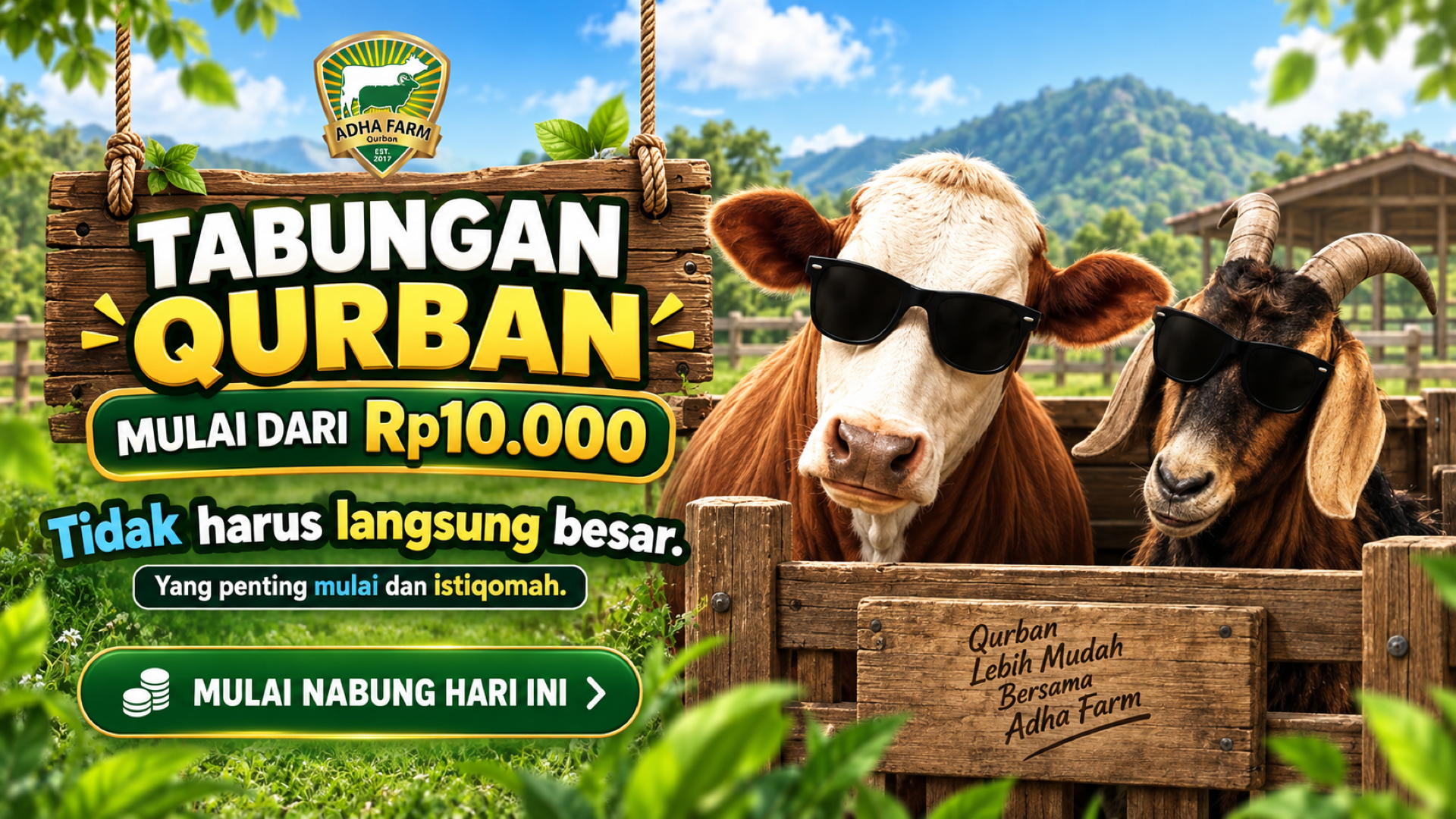 Banner Adha Farm 1